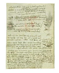 Códice sobre el vuelo de los pájaros, Folio 10 verso